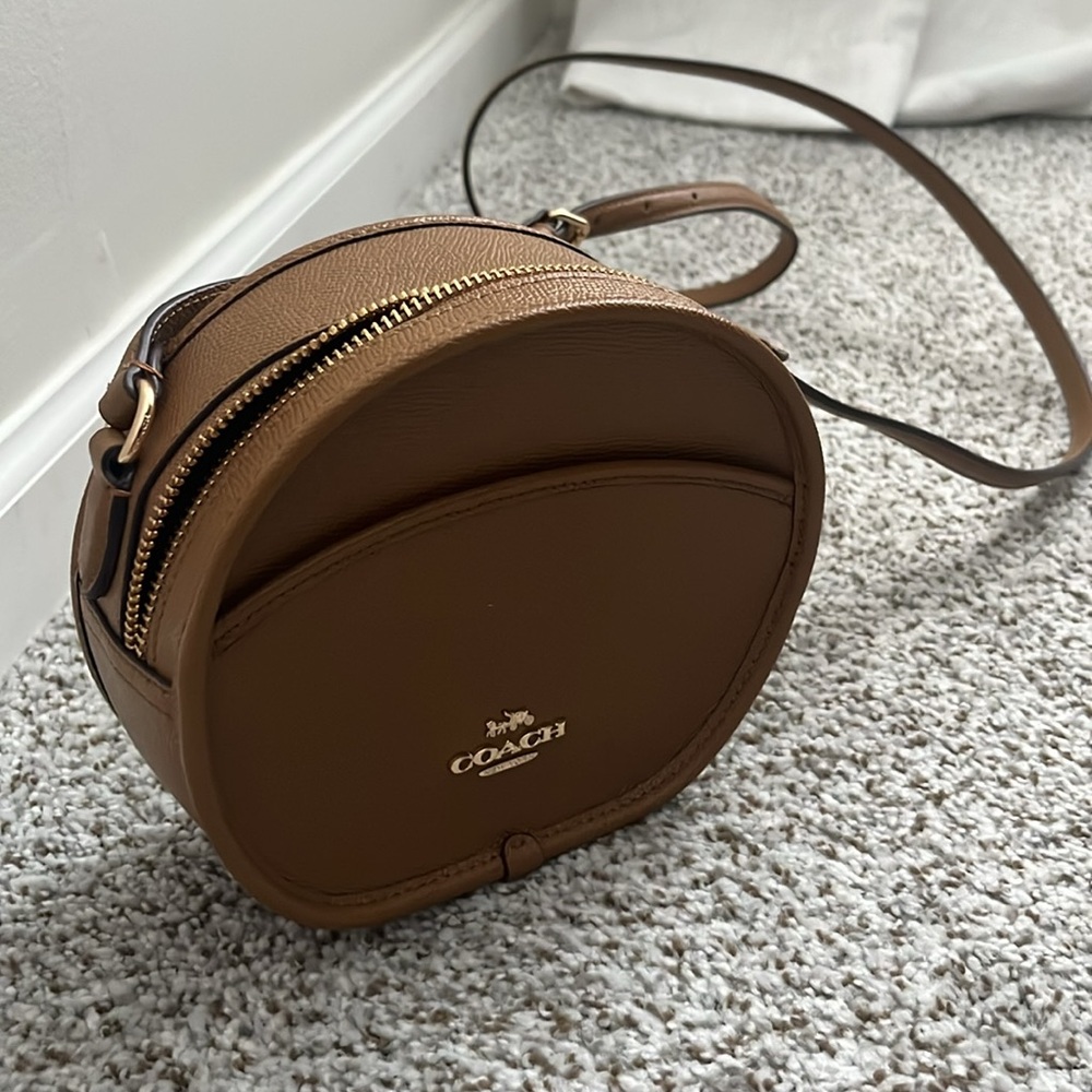 Coach Tan Canteen Crossbody Purse - Picture 2 of 13